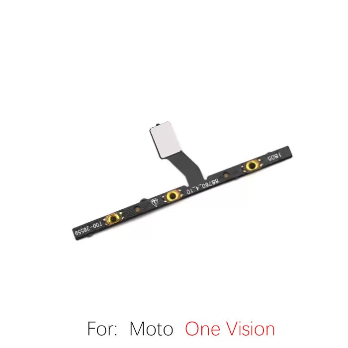 For Motorola One Fusion Plus Action Hyper One Zoom Power cable Switch on of ribbon flex cable