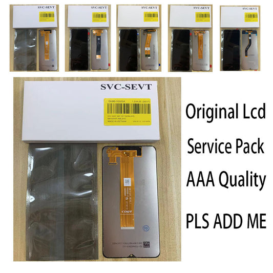 LCD touch screen assembly  for Samsung A06 A12 A02S A13 A23 A01 A04E A21S A11 A30S A315 A22 A32  A51 A40 A41 A70 A71 A600 J600 A06/A065 A40 A16 A07/A075 A15  A17 A06 5G screen digitizer glass panel display