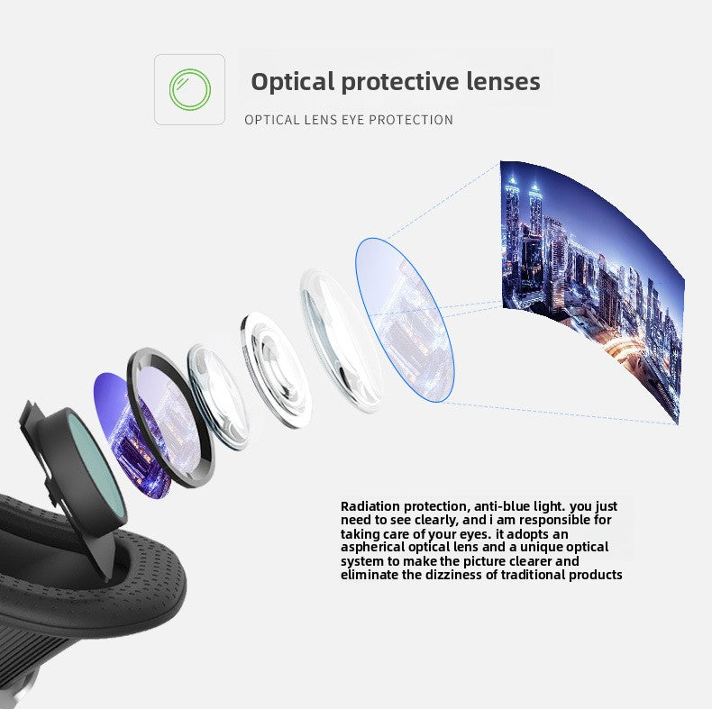 VR Thousand Magic VR Glasses G10 Virtual Reality Panoramic Large Screen Mobile Phone 3D Glasses