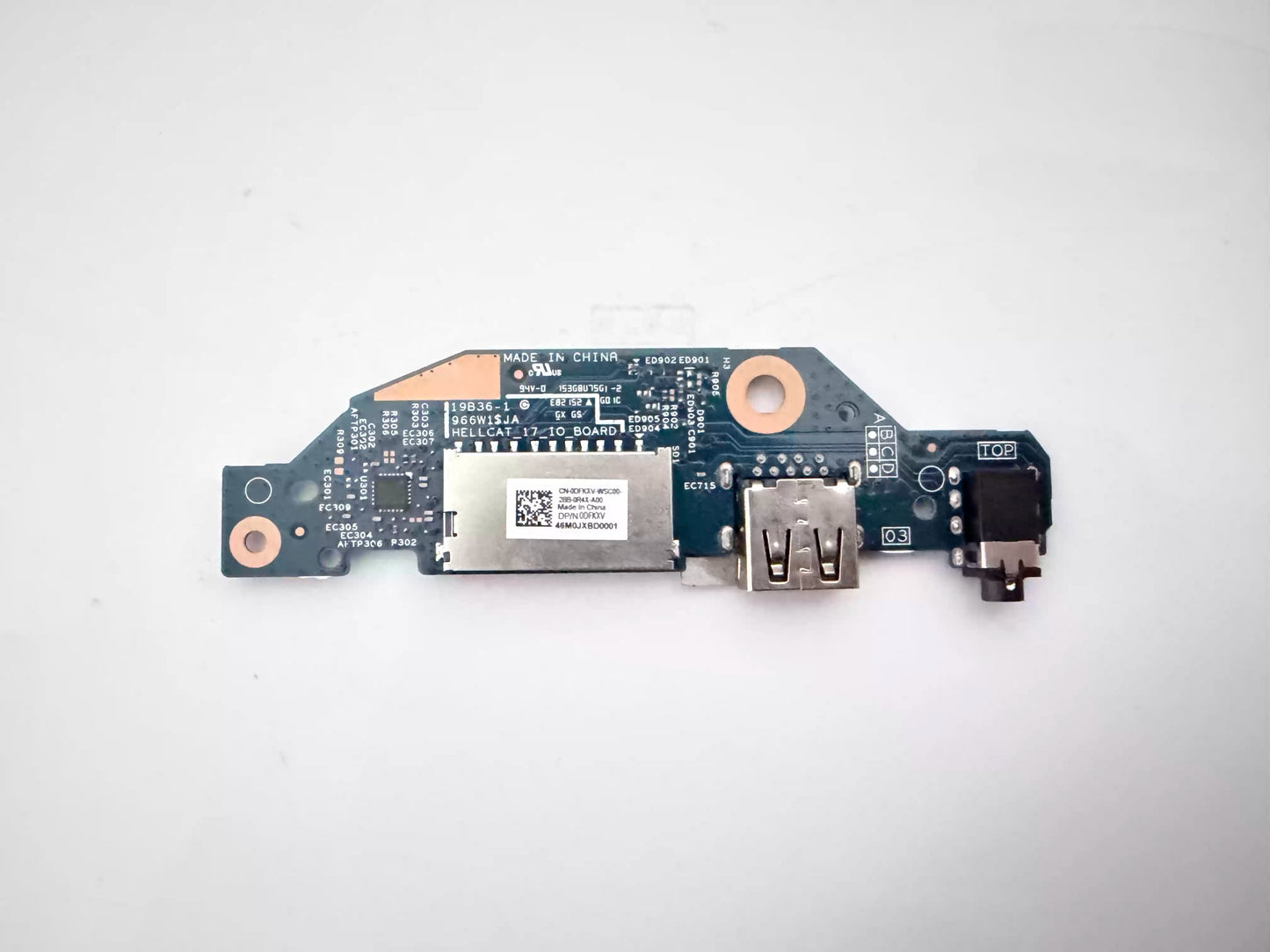 CN-0DFKXV USB IO  switch daughterboard for Dell Inspiron 7706 2-in-1 0DFKXV 19B36-1 023KRY