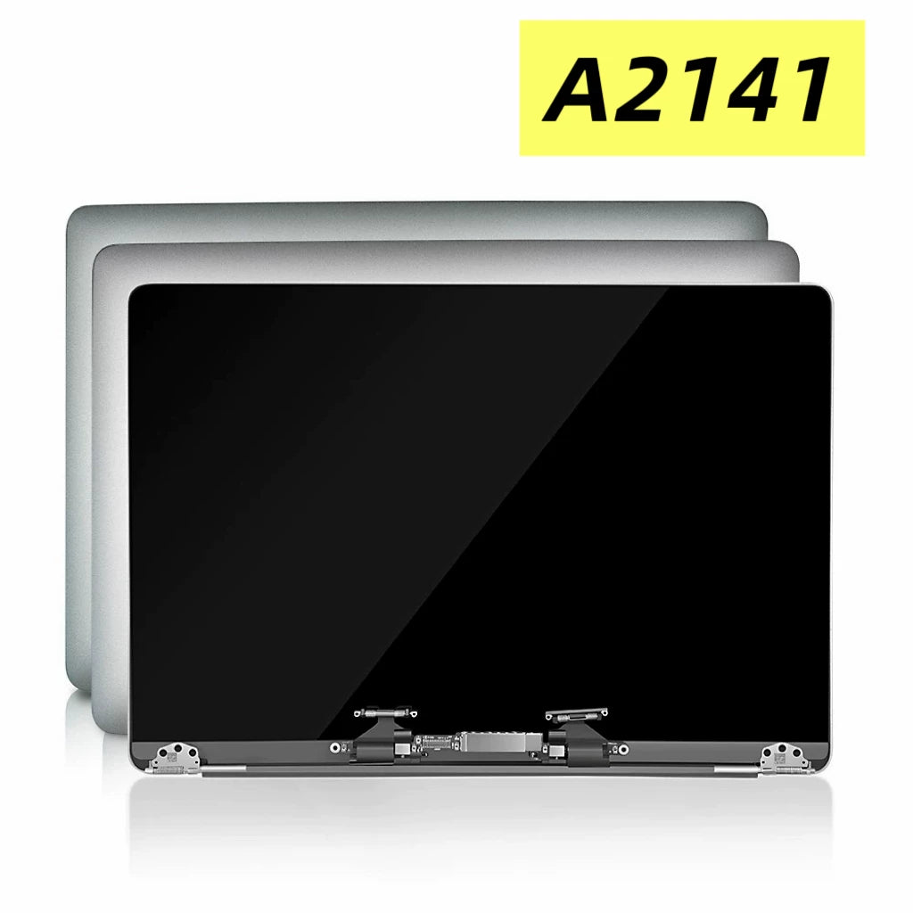 LCD display screen panel for 16 Inch Macbook Pro  A2141 2019 LCD screen assembly top half silver grey