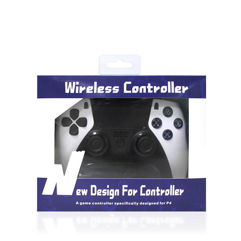 Factory private mold wireless handle p4 handle simulates six-axis vibration with light P4 gamepad computer gamepad