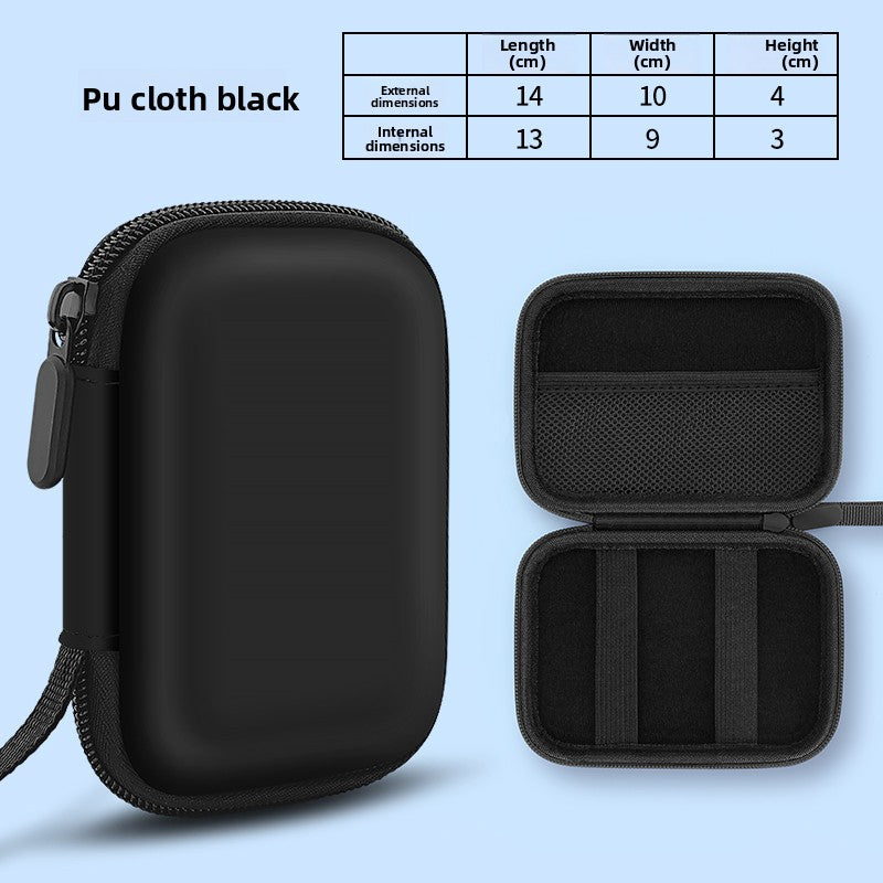 OLYSON CCD Camera Bag Small Camera Case Card Storage Box Digital Camera for Sony Canon ixus Fuji Nikon Samsung Panasonic Hard Case Drop-proof Waterproof Portable Bag Digital camera accessories