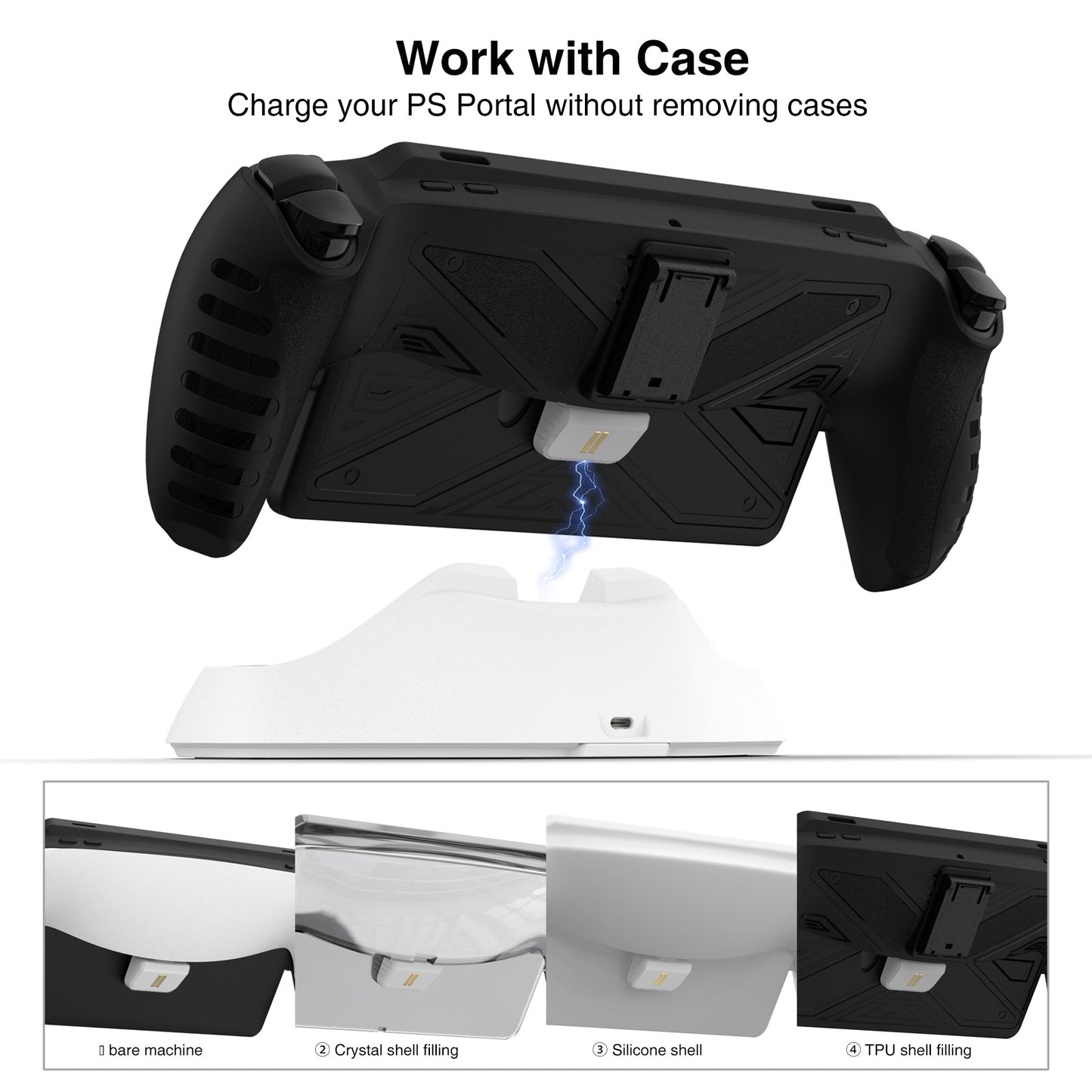 Portal Handheld Charging Base PS5 Portal Streamer Base HC-P3711