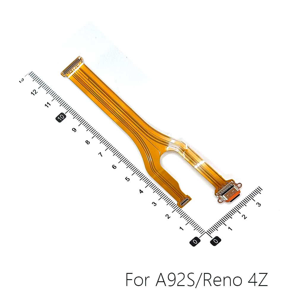 For Oppo A92 A92S Reno 4Z A93 F17Pro A95 A74 charging port charging flex board cable