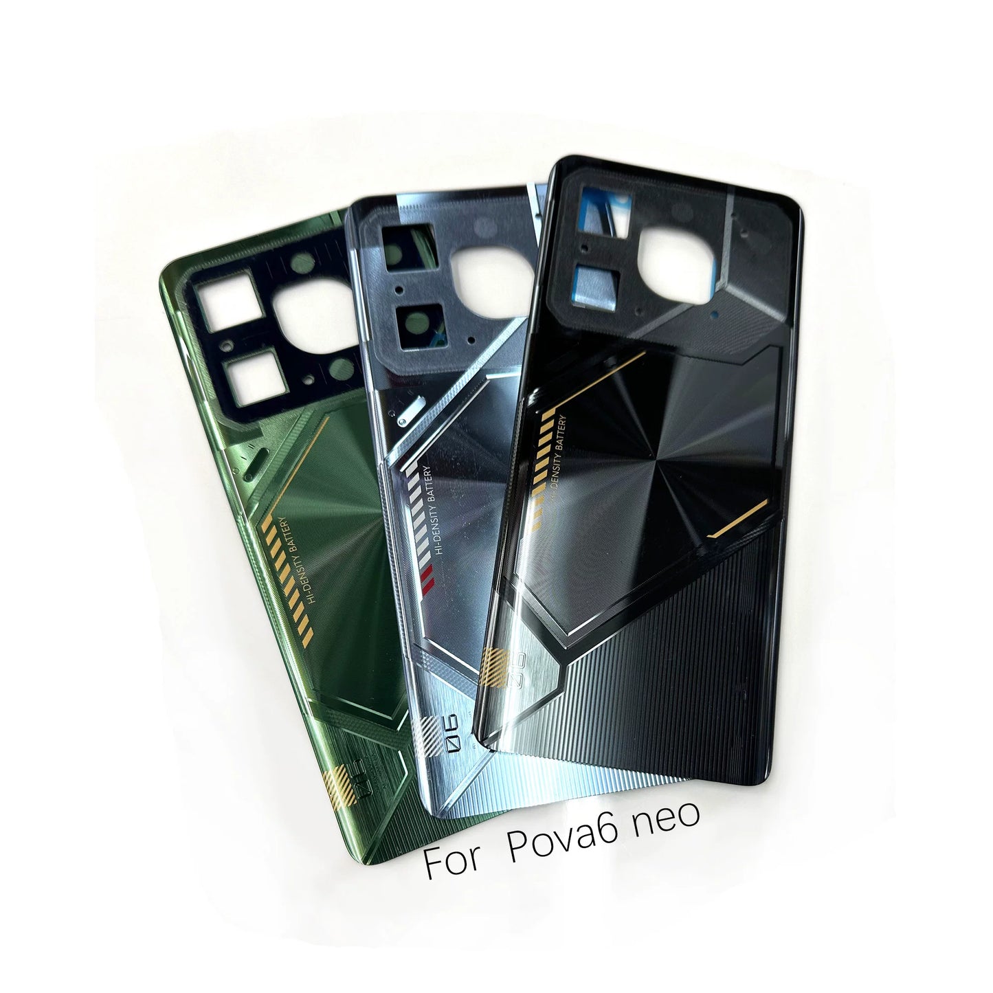Battery back housing cover for Tecno Pova neo2 5G Pova6 neo LI7 LE6h rear case phone back cover