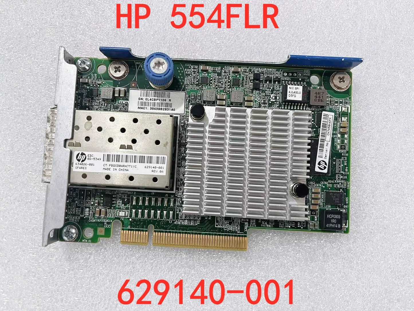 For HP G8/9 dual-port 10G optical port network card 560FLR 554FLR SFP629140/669281-001