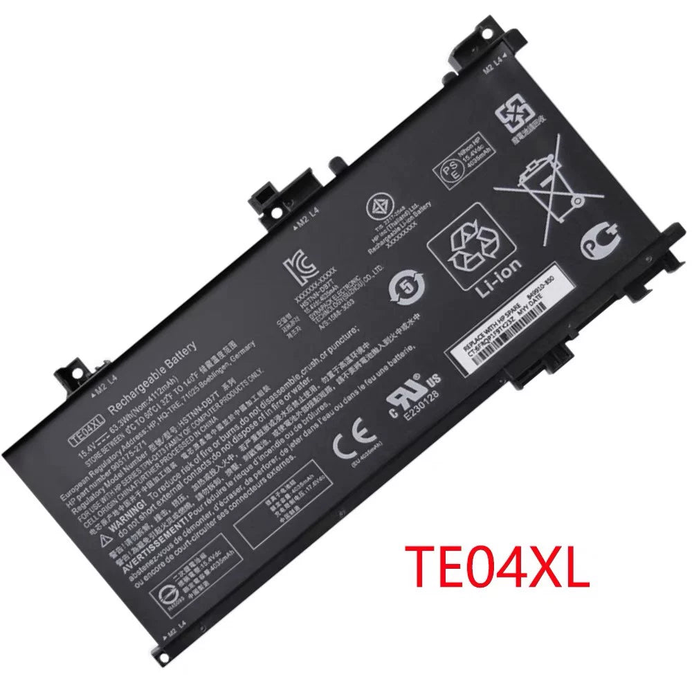 Battery For HP OMEN 2ⅱ Pro TE04XL15-ax218TX/214TX batteries