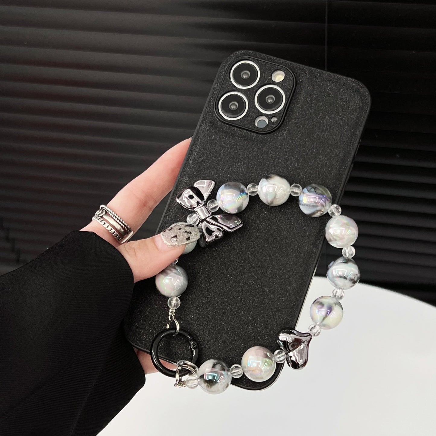 Accessories smudge star bracelet for iPhone14 mobile phone case Apple 13 female 12 advanced sense 11 anti-drop xr Internet celebrity xs