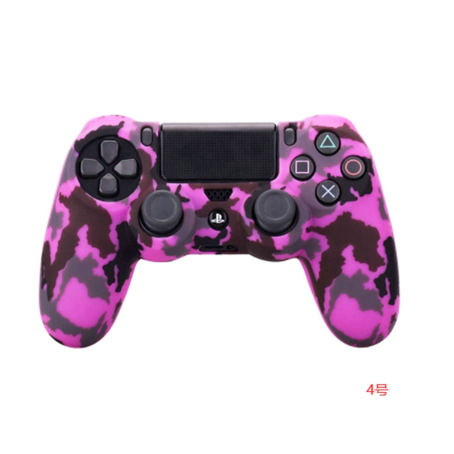 PS4 handle protective cover water transfer process PS4 handle silicone cover camouflage silicone cover PS4 handle cover
