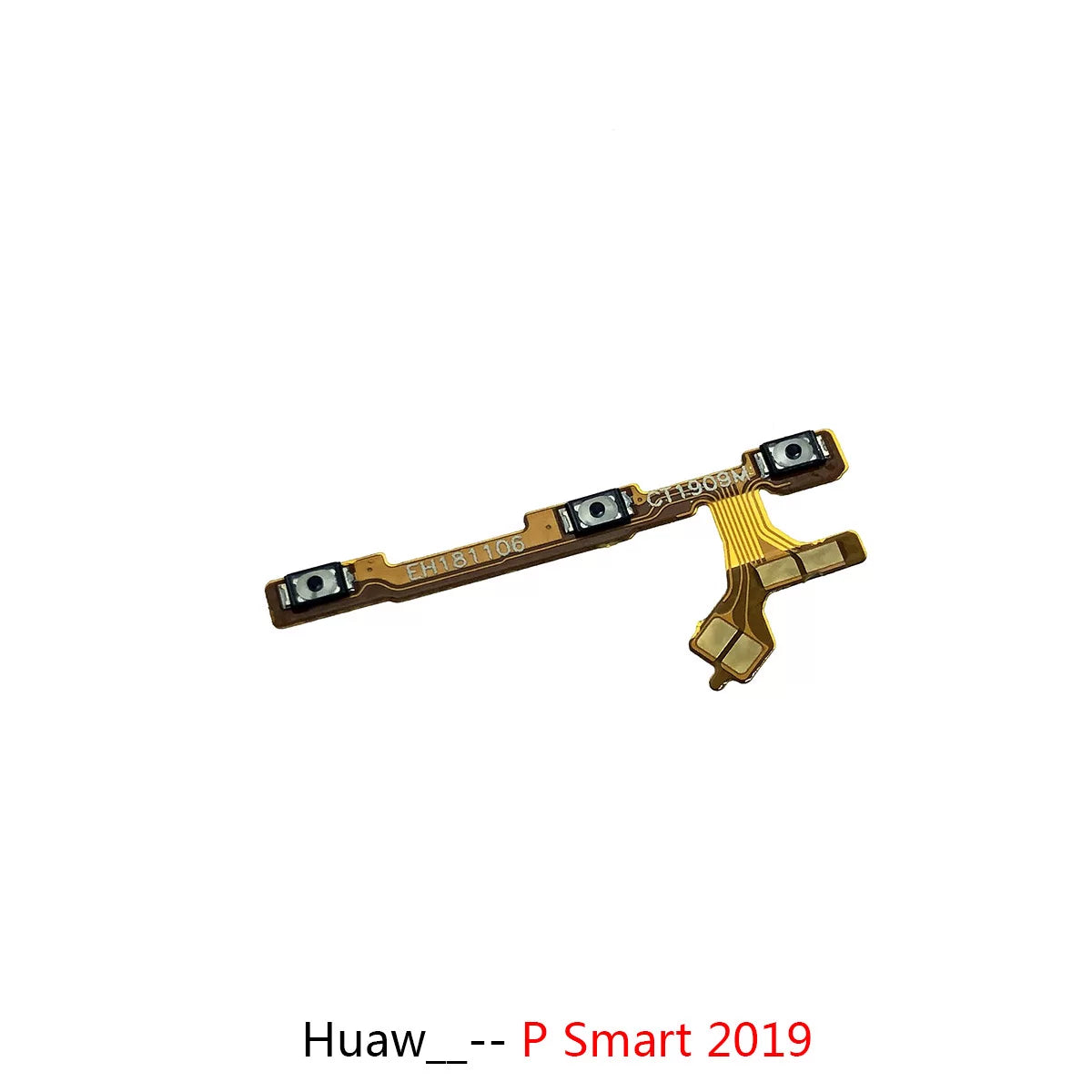 For Huawei 2019 P Smart Plus 2018 Power cable Switch on volume flex of ribbon