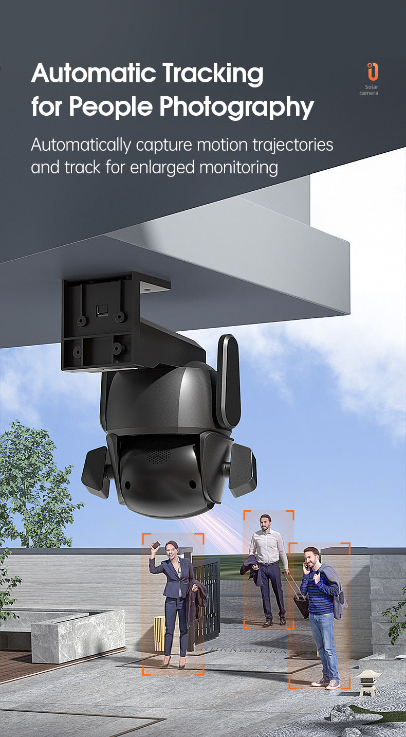 One Camera dual screen surveillance camera mobile phone remote night vision 3D positioning intelligent WiFi home monitor