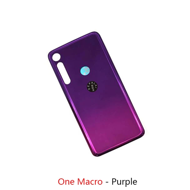 Battery back housing cover for Motorola One Fusion Hyper Macro