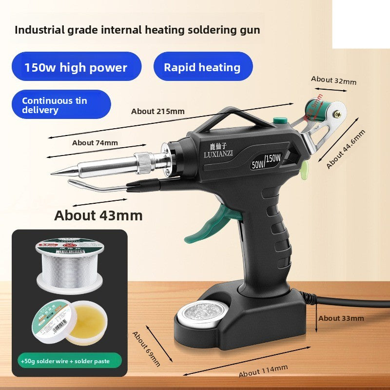 Electric soldering iron automatic tin repair welding household small high power solder gun machine manual 120W  Laptop Mobile Phone Repair tools