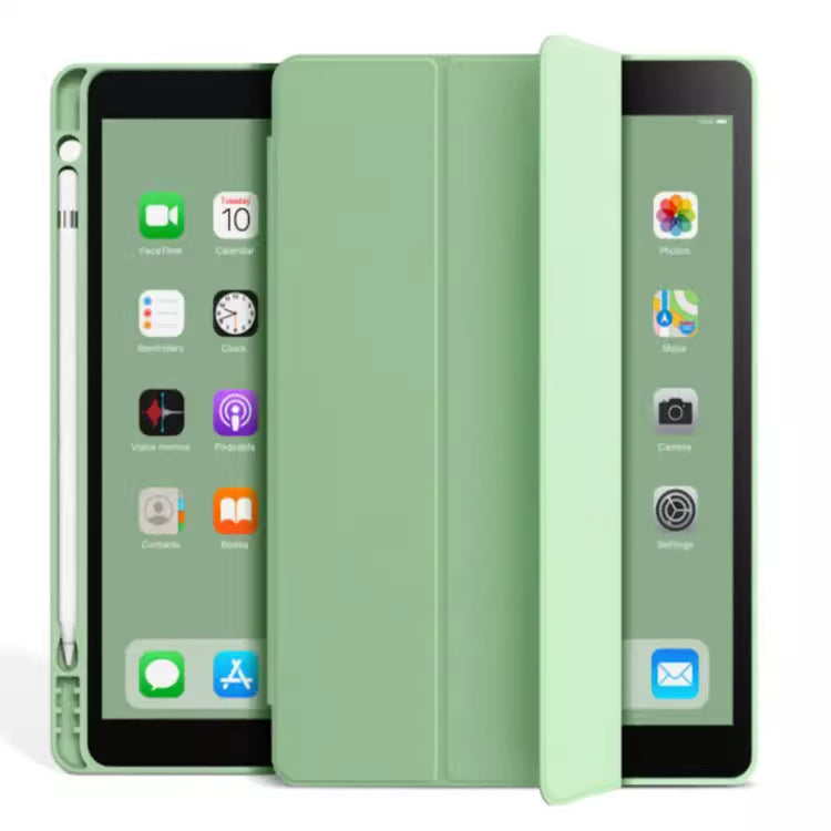 For 10.9 inch pen slot 2020 iPad Air 4 three fold leather case protective case 9.7 tablet Pro13 side sticker protective Accessories