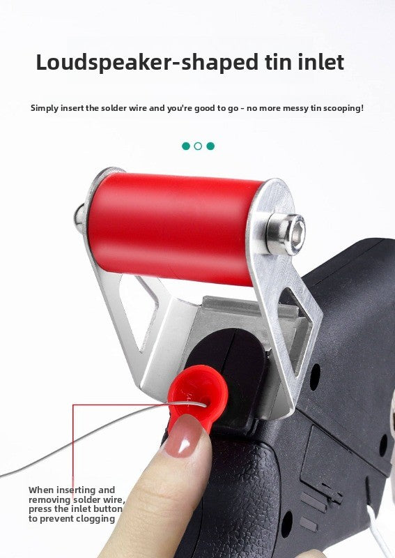 Electric soldering iron automatic tin repair welding household small high power solder gun machine manual 120W  Laptop Mobile Phone Repair tools