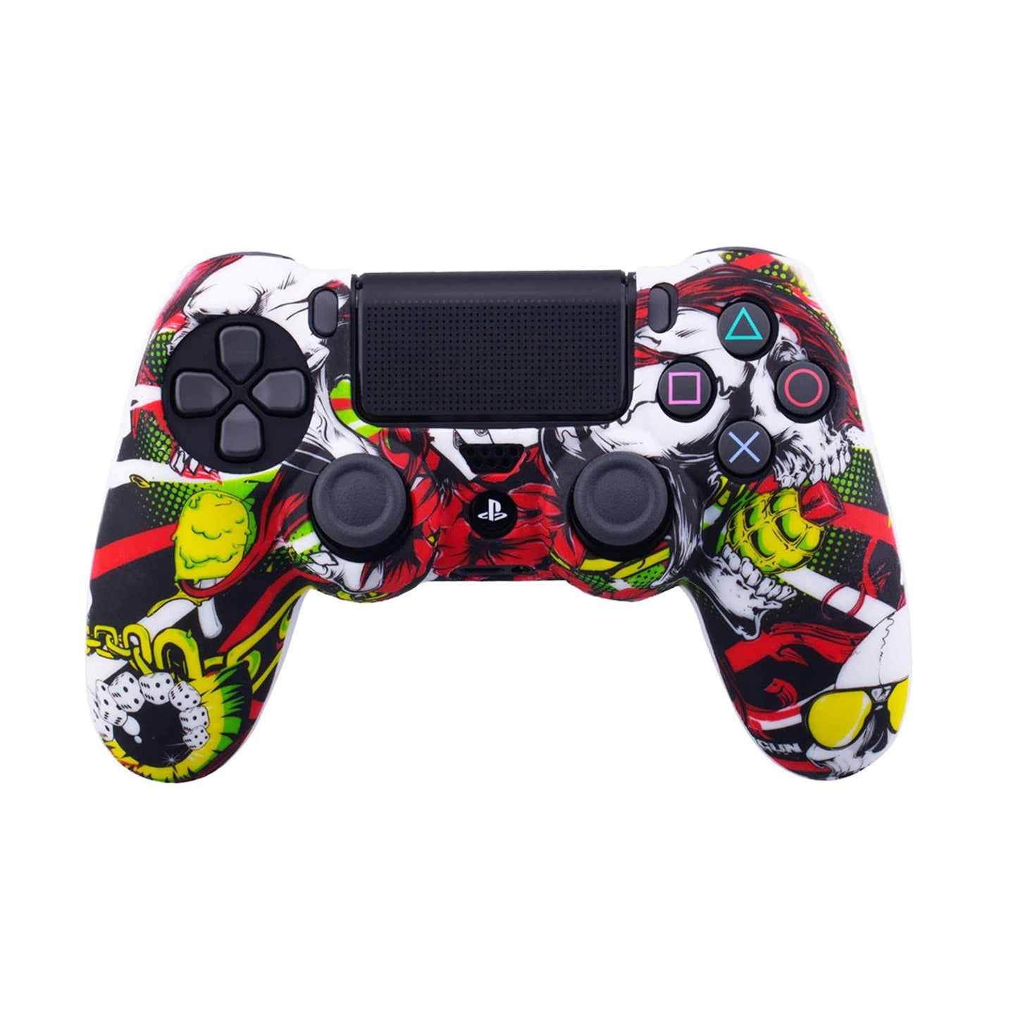 PS4 handle protective cover water transfer process PS4 handle silicone cover camouflage silicone cover PS4 handle cover