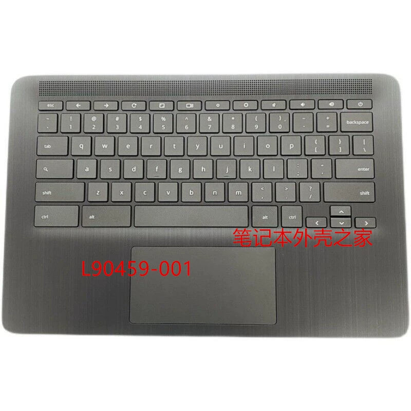 (Shipping fee not included) For HP Chromebook 14 G6 C Case Keyboard, Grey, Case Touchpad L90459-001