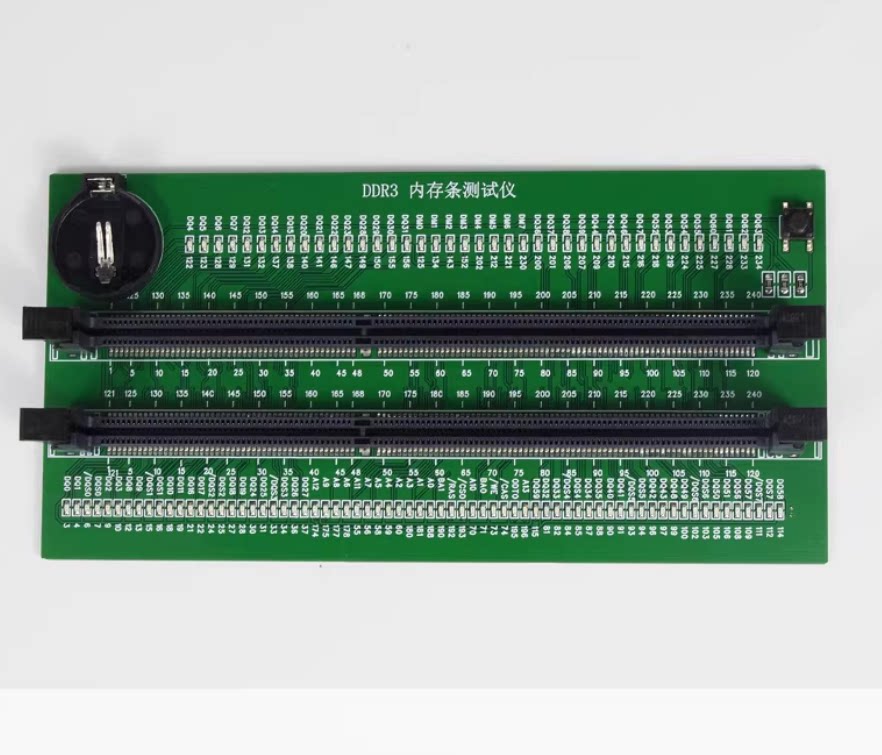 DDR3/DDR4/DDR5 memory stick repair and inspection tool notebook with light tester memory stick diagnostic card laptop repair tools