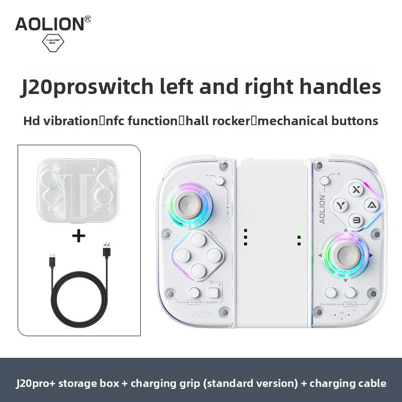 Auga Lion J20Pro Knight wireless gamepad Hall rocker mechanical button switch left and right handle