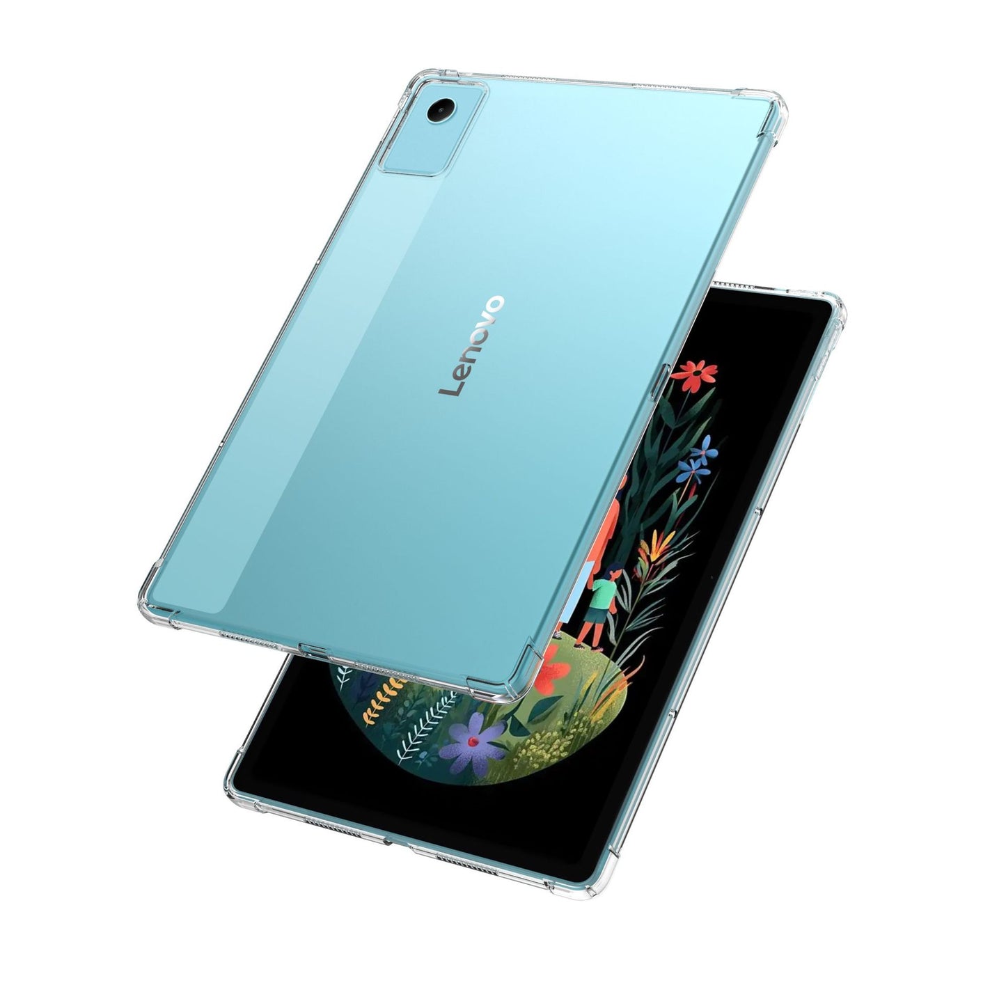 Applicable Lenovo Zhaoyang K12C flat plate protective case 2025 new TB361FU anti-drop high permeability airbag protective case Protect case