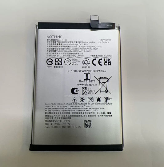 For Nothing phone3 NT03 mobile phone battery nothing phone 2a new battery fast charging Other Brand Phone repair parts