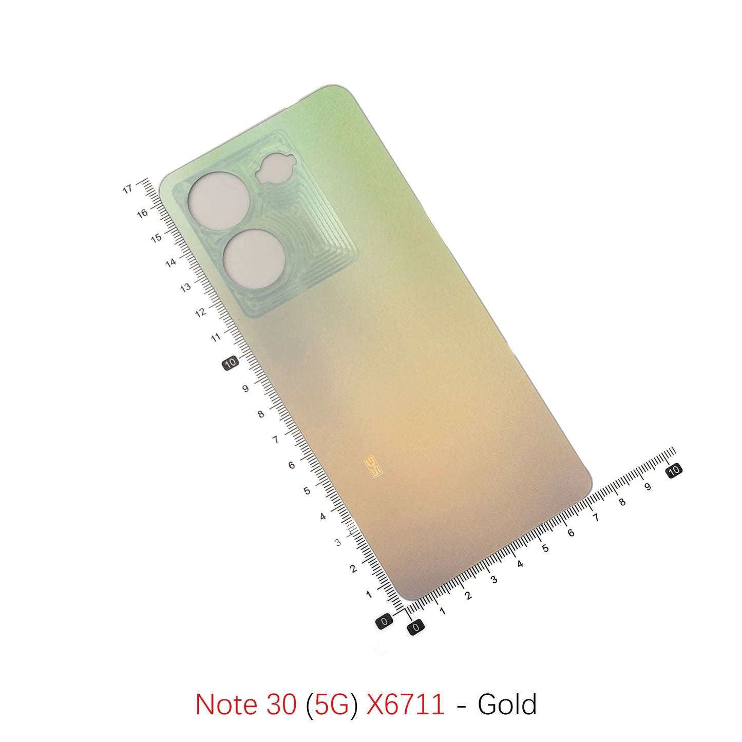 Battery back housing cover for Tecno Infinix Note12 G96 12Pro Note30 Note40