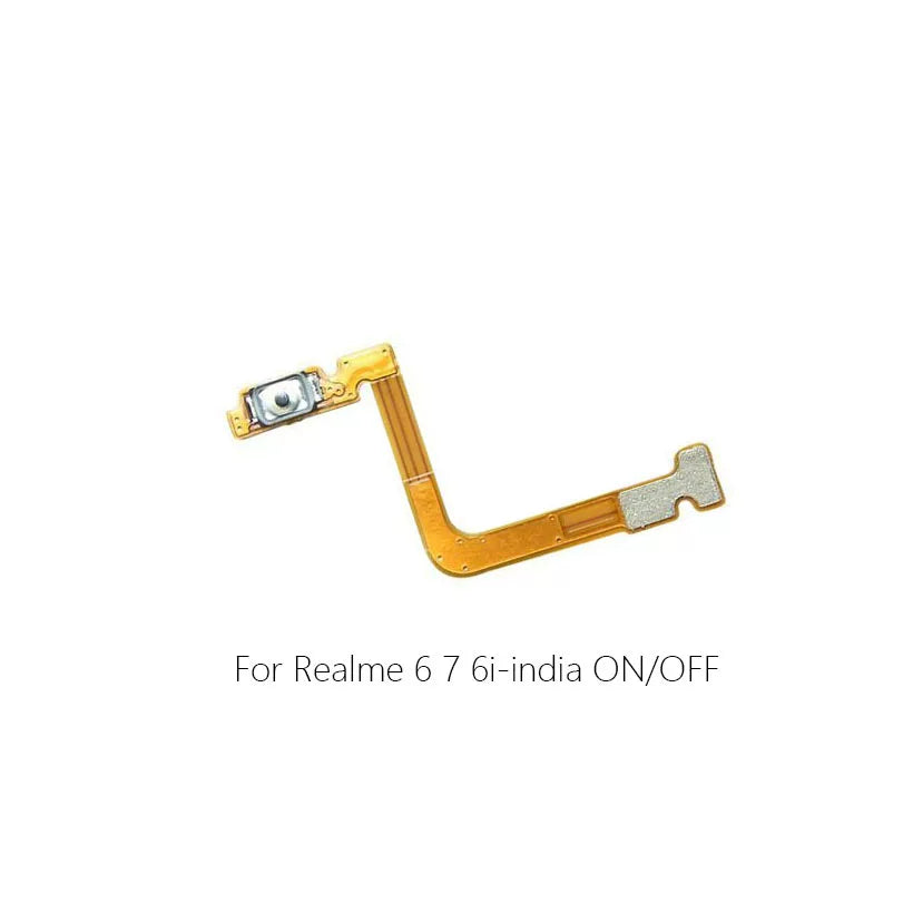 For Oppo Realme 3 5 6 3Pro 5Pro 6Pro Power cable Switch on volume flex of ribbon