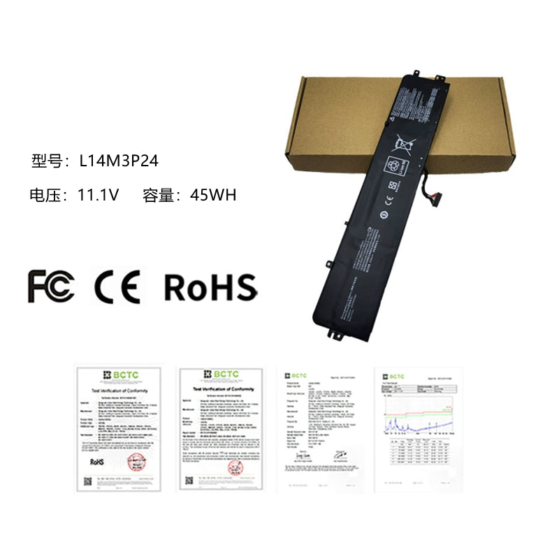 (Shipping fee not include)For  Lenovo 小新xiaoxin700 151SK拯救者R720 520 700 battery L14M3P24