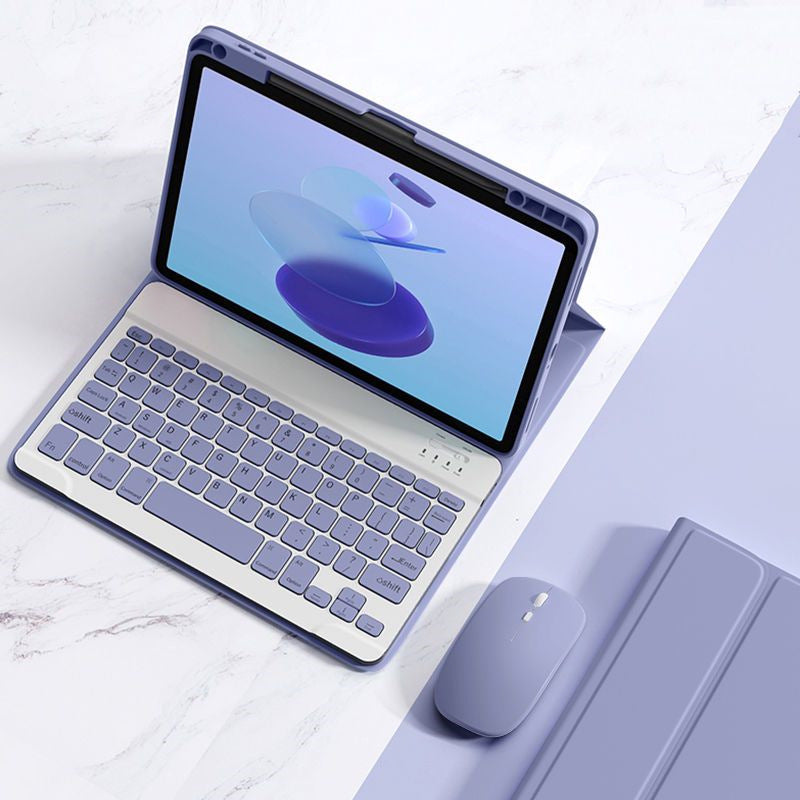 Applicable to Xiaomi Mi 6 Tablet Pro Bluetooth Keyboard 11 Inch Protective Case Xiaomi Mi 5Pro Upper Pen Slot Magnetic Leather Case Mouse protective Accessories