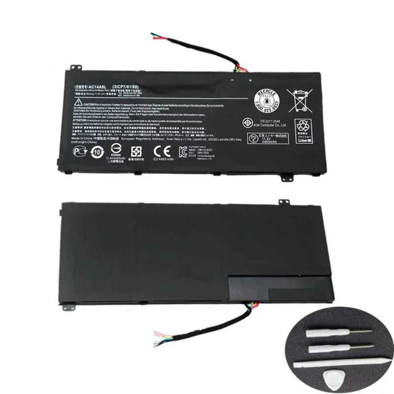 (Shipping fee not include)for Acer 暗影骑士3代VX5-591G N16C7 V15 Nitro battery AC14A8L