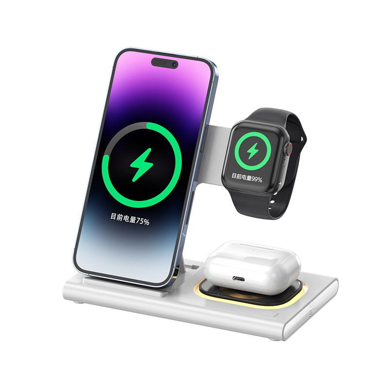3-in-1 wireless charger 15W for iPhone16 fast charging AirPods Pro iWatch 1-10th generation