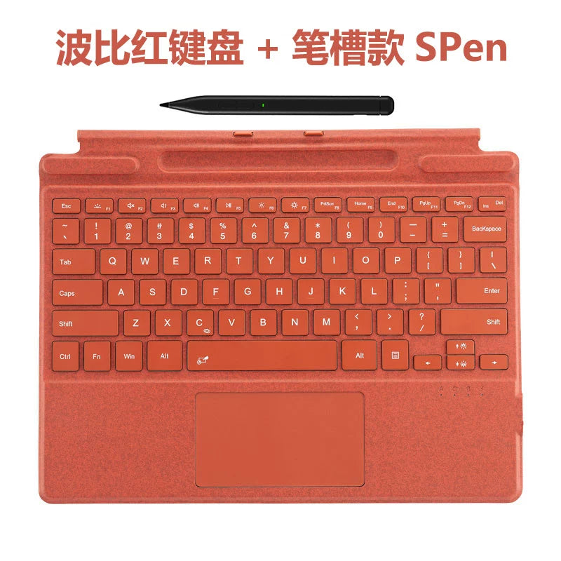 (Shipping fee not include)Microsoft Surface Pro9/8/X bluetooth keyboard 7/6/5/4/3/go2 protect case