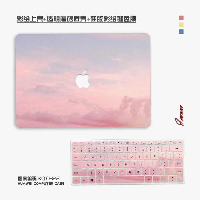 Color painting for MacBook Air Pro 11 "12" 13 "14" 15 "16" Neo A3404 A3426 A3427 A3428 A3429 A3449 A3448 A3434 A3403 A3186 A3402 A3401 A3112 A3185 A3114 A3241 A3113 A3240 Case Laptop accessories