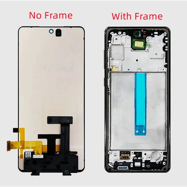 For Samsung Galaxy A73 5G LCD screen assembly A736B mobile phone lcd display screen assembly with frame