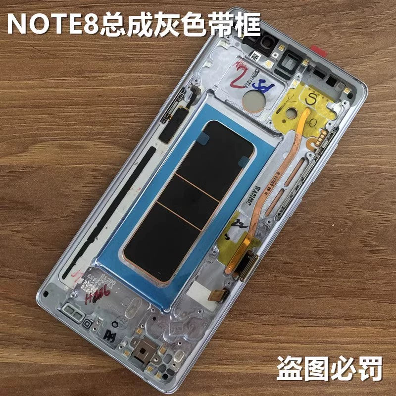 For Samsung note8 note9 N950F N960F LCD screen assembly with frame