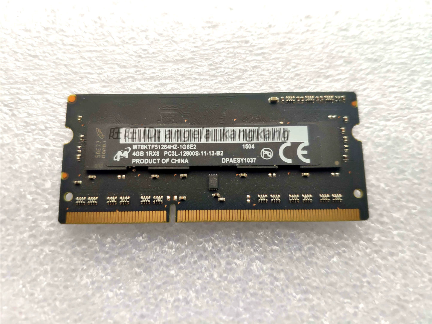 (Shipping fee not include)for苹果笔记本内存黑条A1278 A1286 A1297 4G 8G 16G DDR3 1600 1333