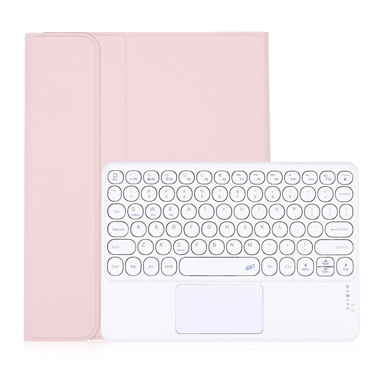 Applicable iPad10th generation 10.9 Bluetooth keyboard Air4 protective case 10.2 touch keyboard pro11 pen slot leather case protective Accessories