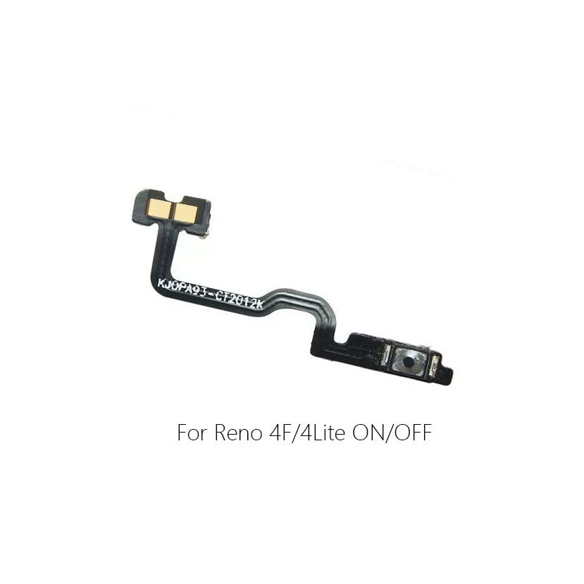 For Oppo Reno4 4F 4Pro 4SE 4Z Power cable Switch on volume cable of ribbon flex