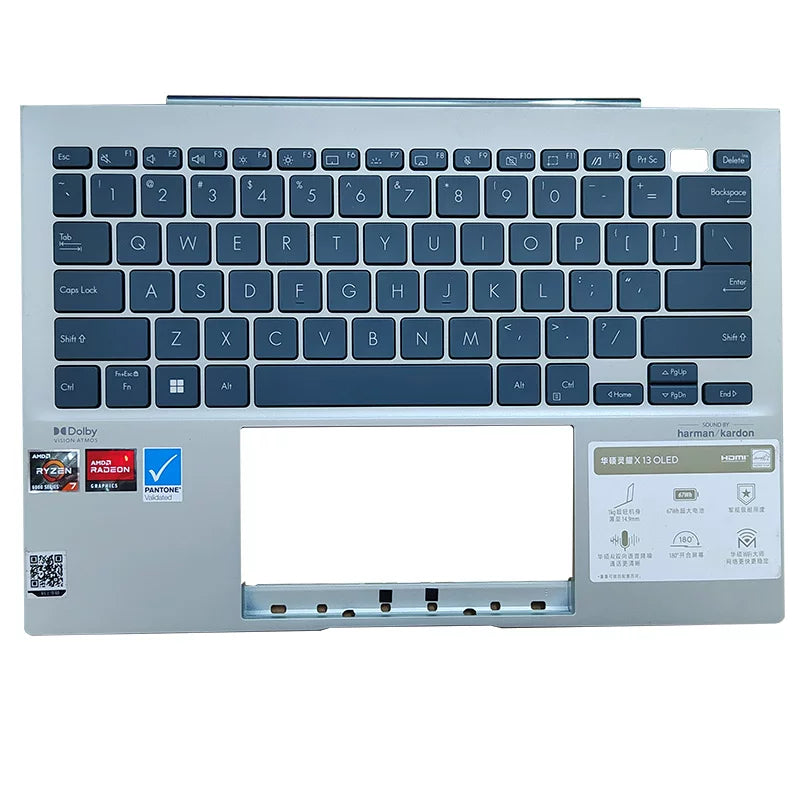 Upper case keyboard for ASUS Zenbook X13 Zenbook S 13 UM5302 C-Shell Keyboard COVER CASE  KEYOARD