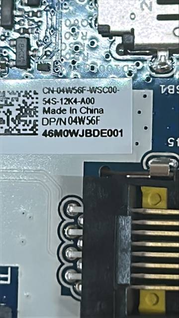 4W56F 04W56F Genuine VPRO I/O Small Board for Dell Pro 16 PC16250 Dell laptop repair parts