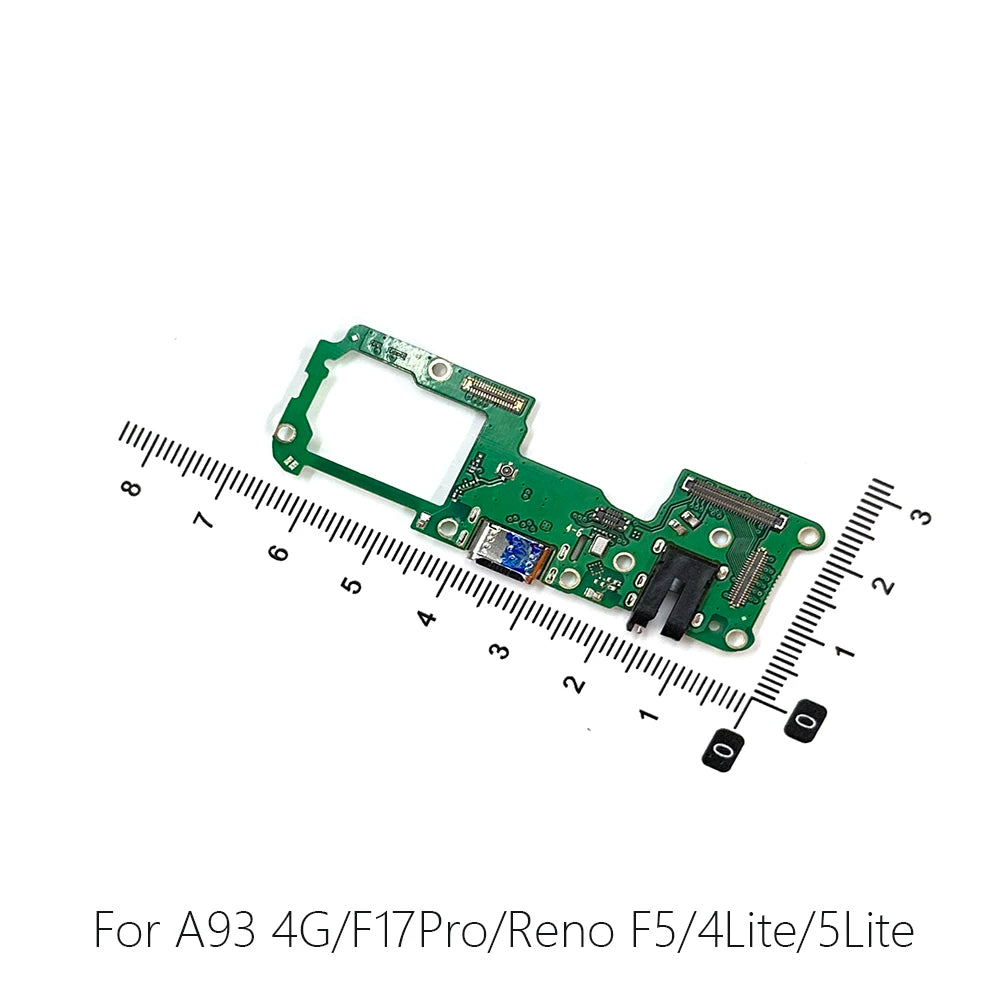 For Oppo A92 A92S Reno 4Z A93 F17Pro A95 A74 charging port charging flex board cable