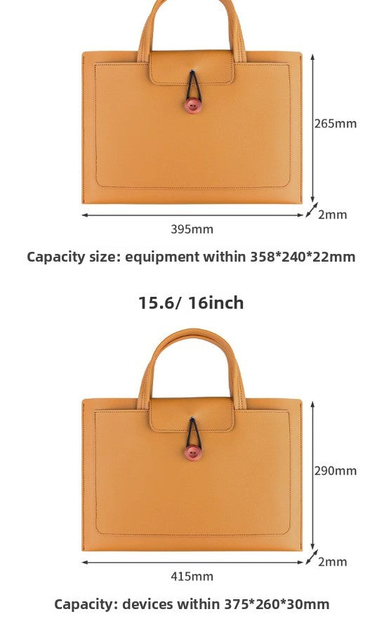 Simple handbag 2026 new Macbook laptop bag 13 inch air 14 inch pro 15 inch 16 inch A3448 A3449 A3240 A3241 pro A3434 A3429 A3426 m2 m3 m4 m5 niche design