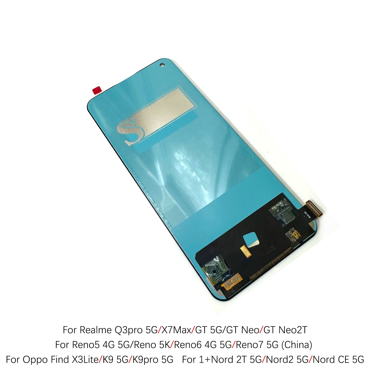 LCD Touch screen assembly for Oppo Reno5 Reno6 Q3Pro X7Max GT5G GTNe display screen