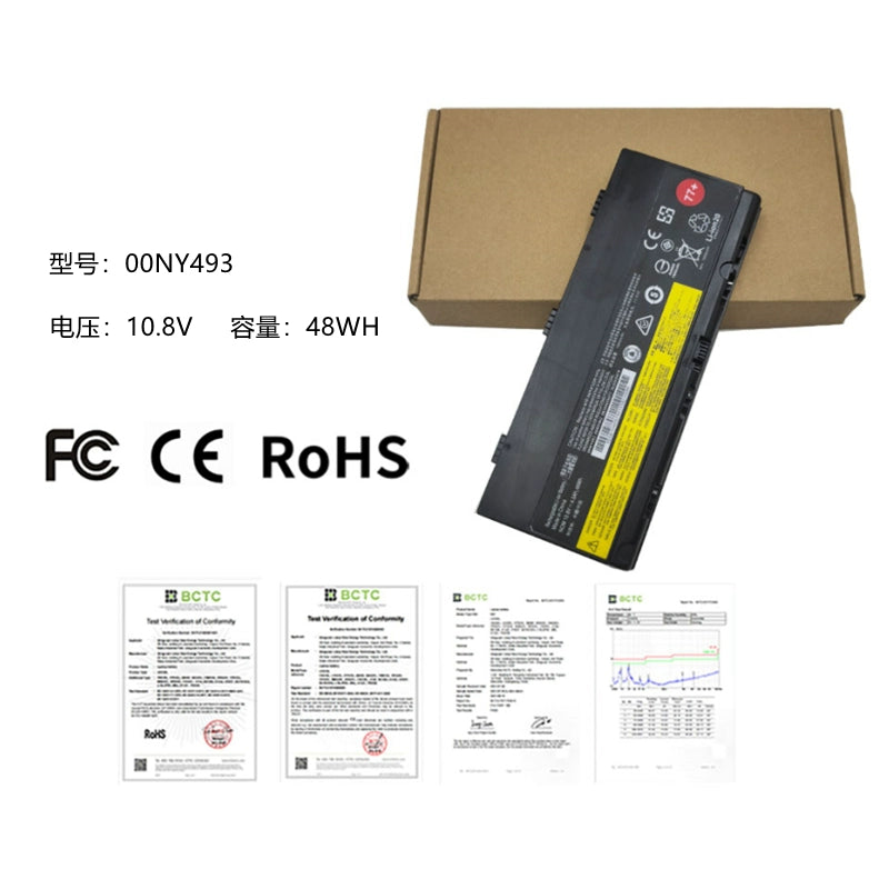 (Shipping fee not include)forFor  Lenovo ThinkPadP50 P51 P52 00NY491 00NY492/493 battery 77+