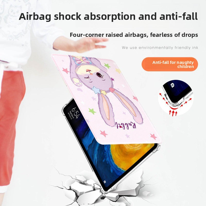 For Lenovo Xiaoxin pad 2022 protective case 2024 Lenovo tablet padpro protective case 10.6 inch padplus silicone all-inclusive edge 11.5 computer anti-drop 2020 transparent Tablet Accessories