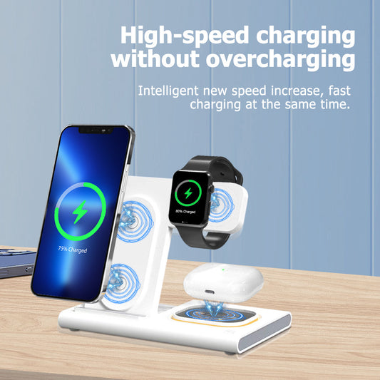 3-in-1 wireless charger 15W for iPhone16 fast charging AirPods Pro iWatch 1-10th generation