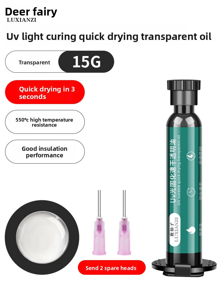 UV curing black oil for solder mask curing green oil solder mask blue oil black oil repair pcb circuit board insulating paint UV lamp Laptop Mobile Phone Repair tools