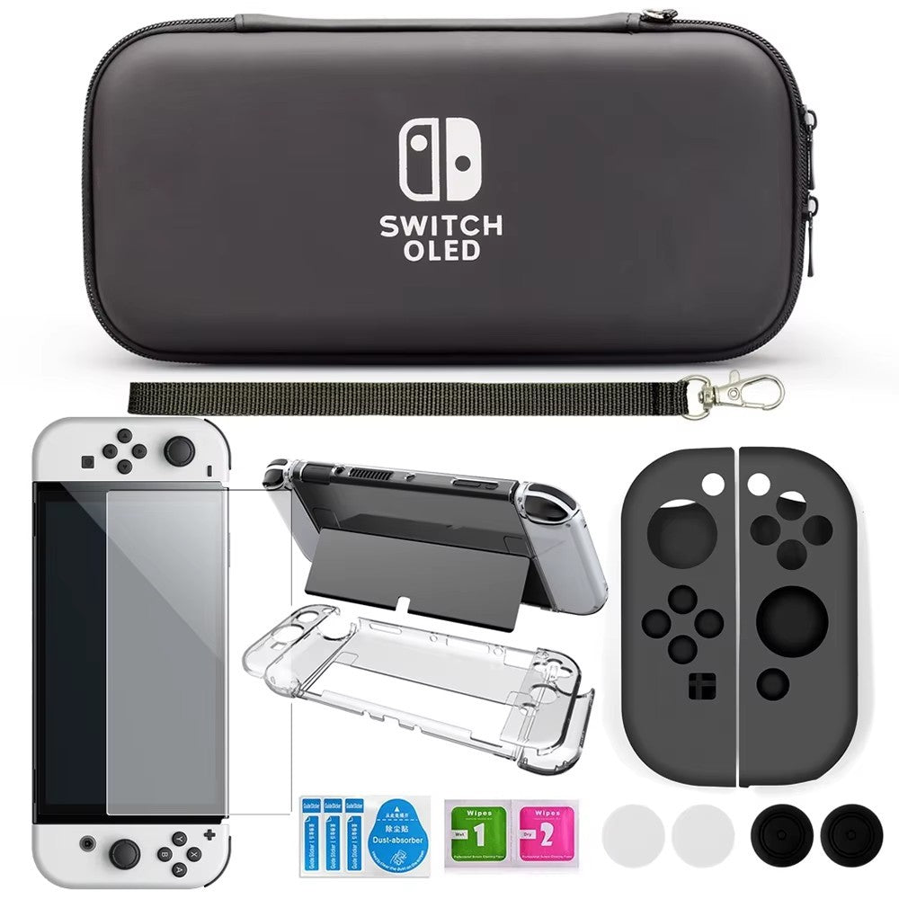 Suitable for Nintendo switch oled host accessories set Switch OLED protective case storage bag