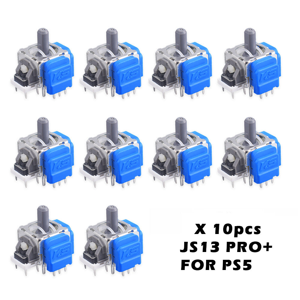 JS13 PRO upgrade PS5 Hall joystick for XBOX PS4 TMR reluctance joystick handle 3D joystick